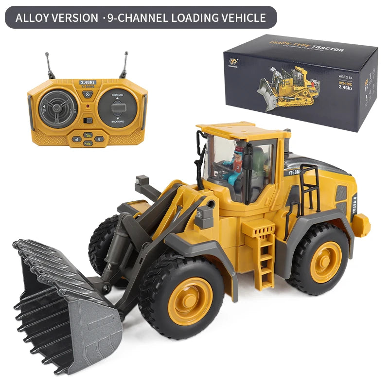 Excavator & Dump Truck - Realistic Construction Vehicle Toys