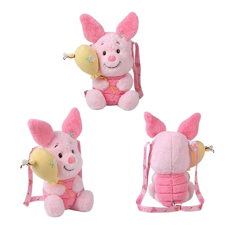 Disney Winnie the Pooh & Piglet Plush Keychain