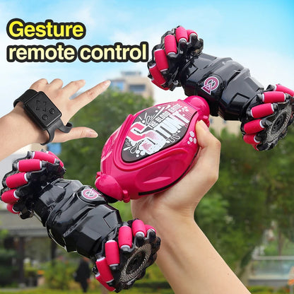 4WD Stunt RC Car LED Light Gesture