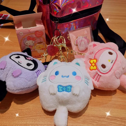 Sanrio Plush Doll Keychain