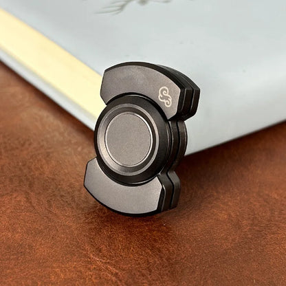 TriSteel Fidget Pro - 3-in-1 Spinner, Slider & Clicker for Stress Relief