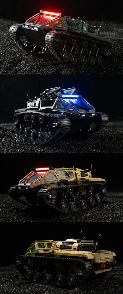 LED Remote Control Tank - Off-Road RC Drift Vehicle