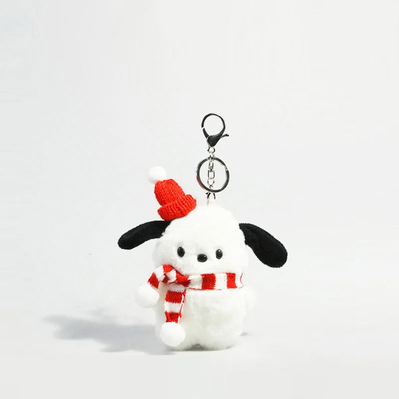 Sanrio Pochacco Plush Keychain