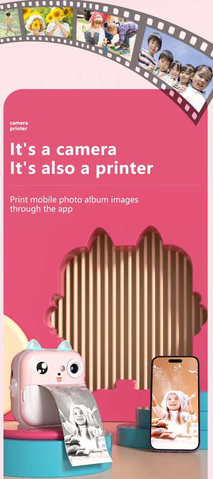 FunSnap Kids Instant Print Camera