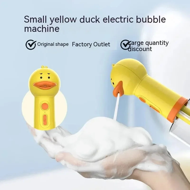 TOUA Yellow Duck Electric Foam Machine