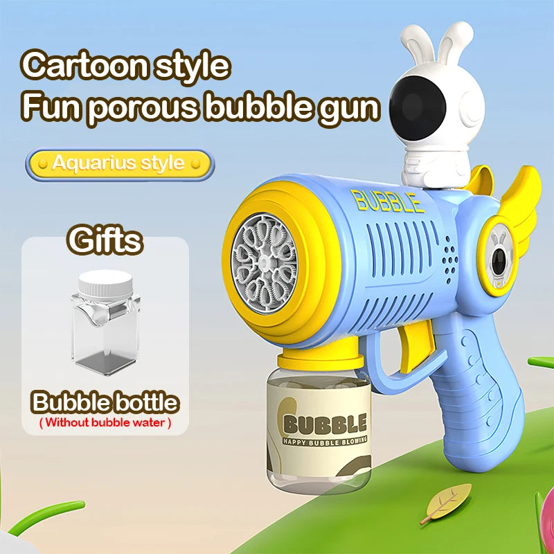 Handheld Porous Doll Bubble Gun