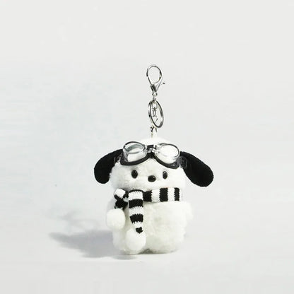 Sanrio Pochacco Plush Keychain