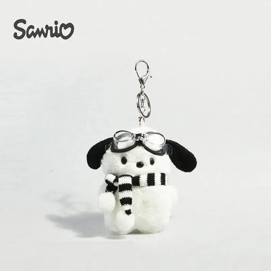 Sanrio Pochacco Plush Keychain