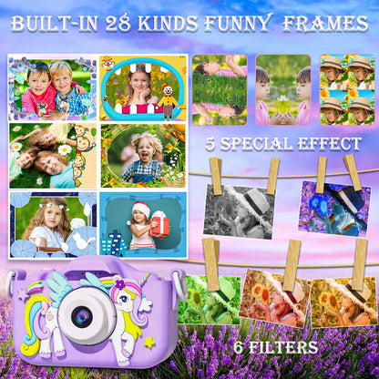 Kids Mini Unicorn Camera