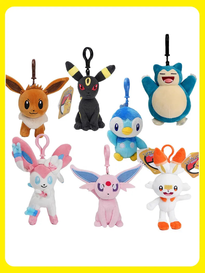 Pokemon Plush Toy Keychain