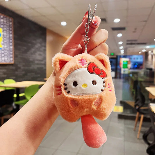 Sanrio Plush Doll Keychain