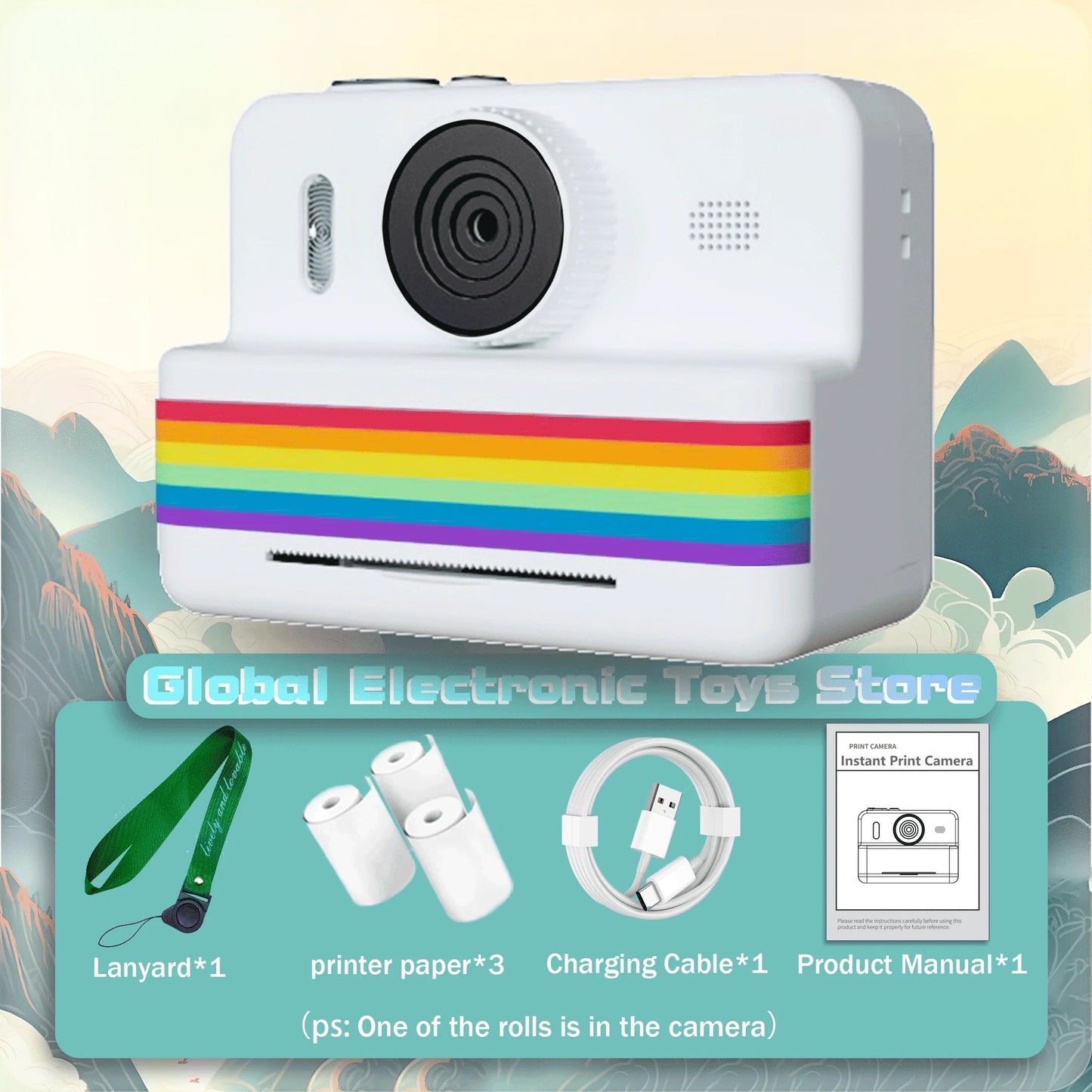 Instant Print Camera