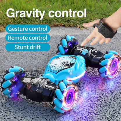 4WD Stunt RC Car LED Light Gesture