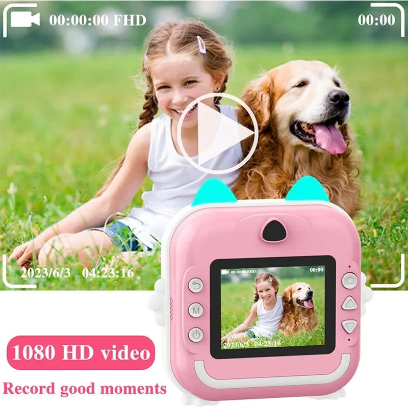 FunSnap Kids Instant Print Camera