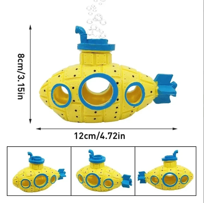 Resin Submarine Ornament