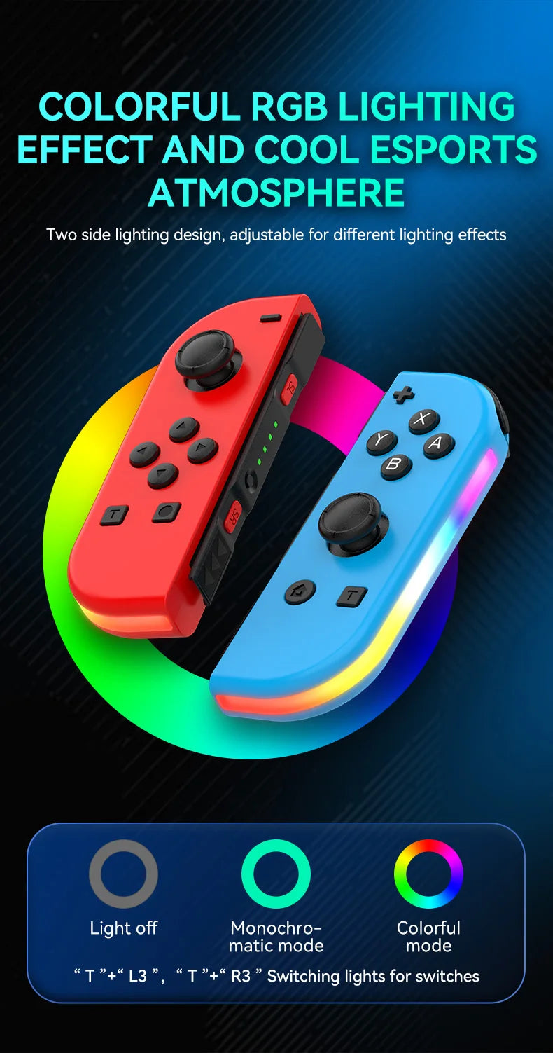 Wireless RGB Controller for Nintendo Switch/OLED