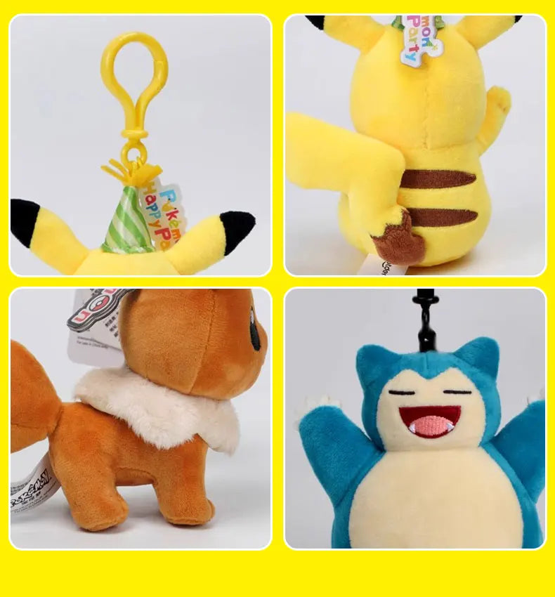 Pokemon Plush Toy Keychain