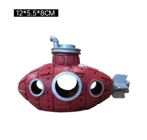 Resin Submarine Ornament