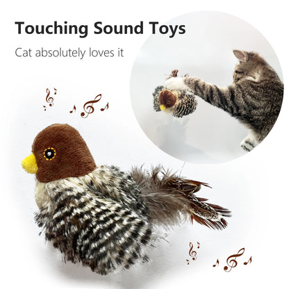 Interactive Electric Bird Cat Toy