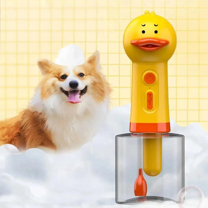 TOUA Yellow Duck Electric Foam Machine