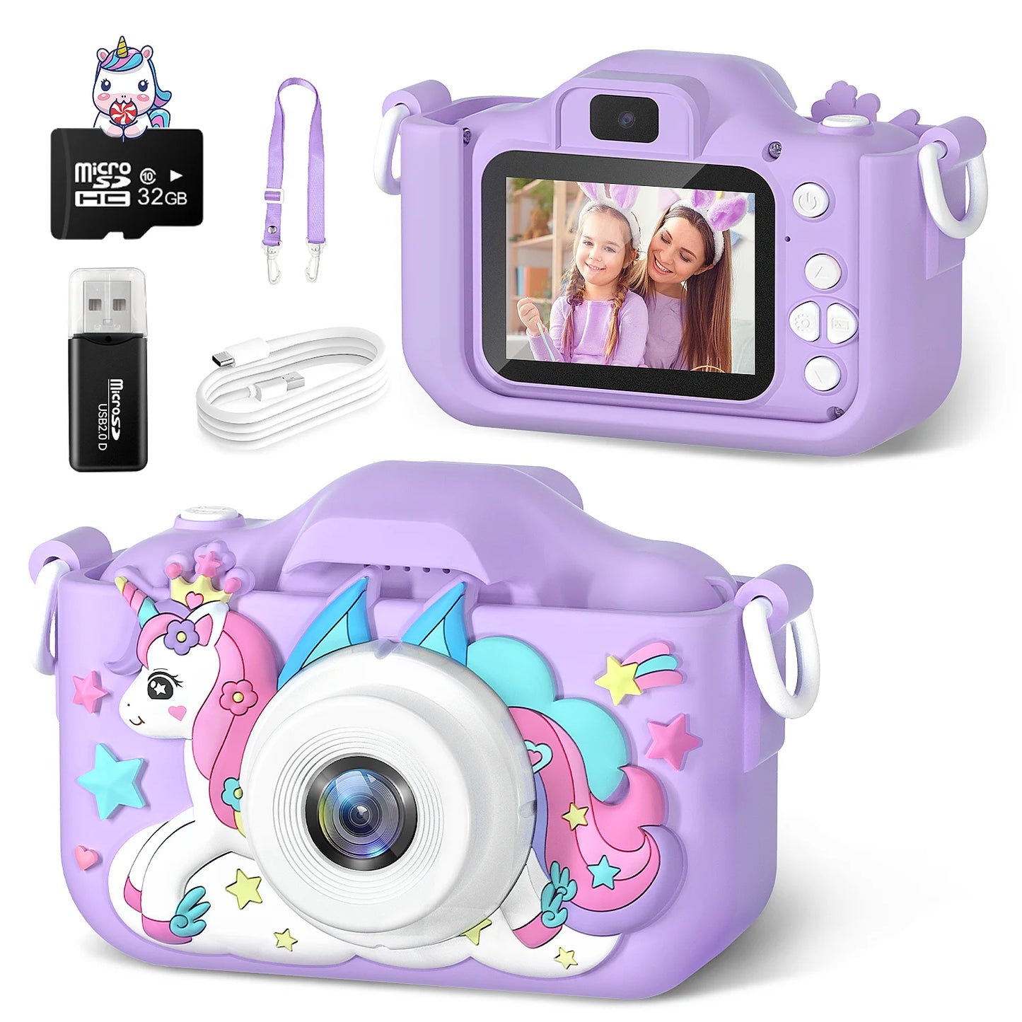 Kids Mini Unicorn Camera