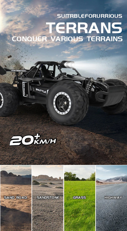 Off-Road RC Car - 2WD Remote Control Climbing Vehicle