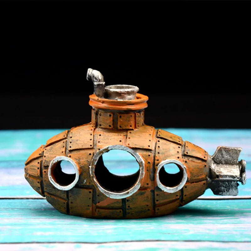 Resin Submarine Ornament