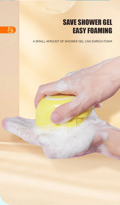 Dog Bathing Brush with Shampoo Dispenser