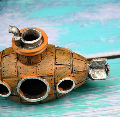 Resin Submarine Ornament