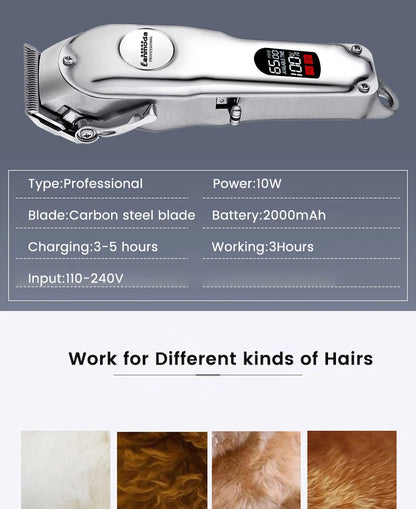 Professional All-Metal Pet Hair Clipper