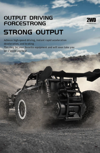 Off-Road RC Car - 2WD Remote Control Climbing Vehicle