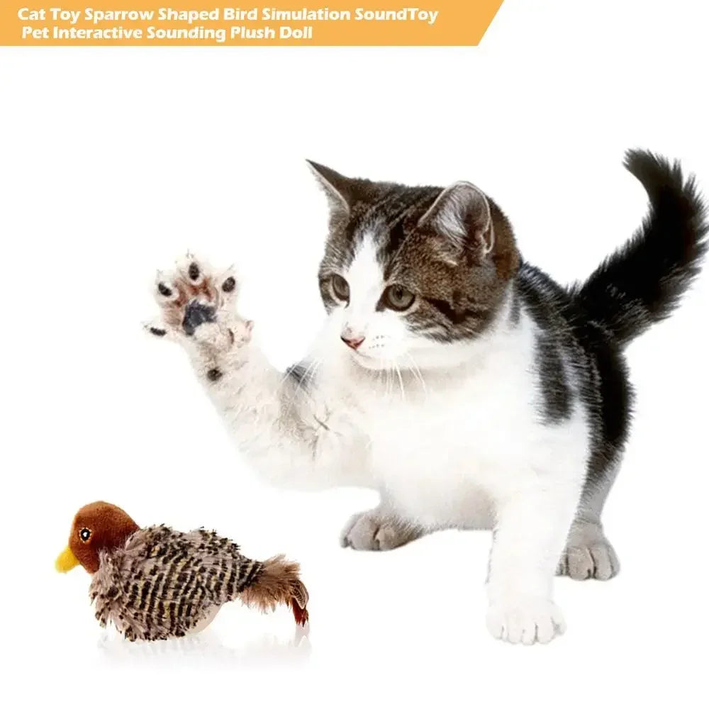 Interactive Electric Bird Cat Toy