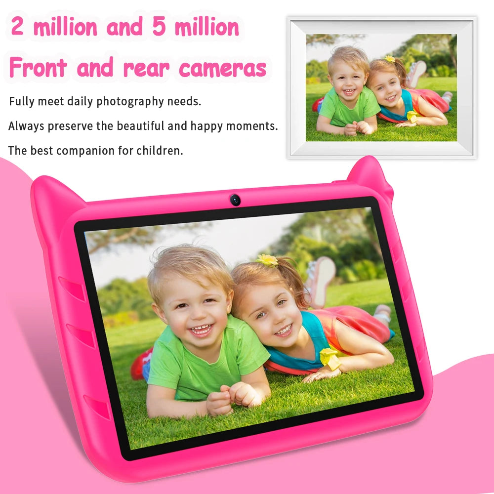 KidTab 7 Pro - Android 13 Kids Tablet with 5G WiFi & Expandable Storage