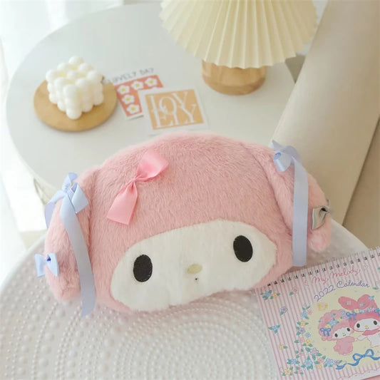 Sanrio My Melody Car Accessories - Seat Belt Cover, Cushion & Blanket Set