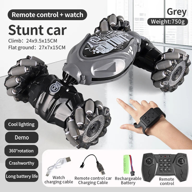 4WD Stunt RC Car LED Light Gesture