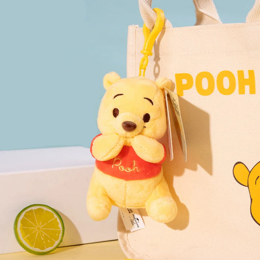 Disney Winnie the Pooh & Piglet Plush Keychain