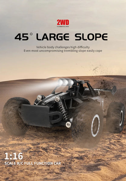 Off-Road RC Car - 2WD Remote Control Climbing Vehicle