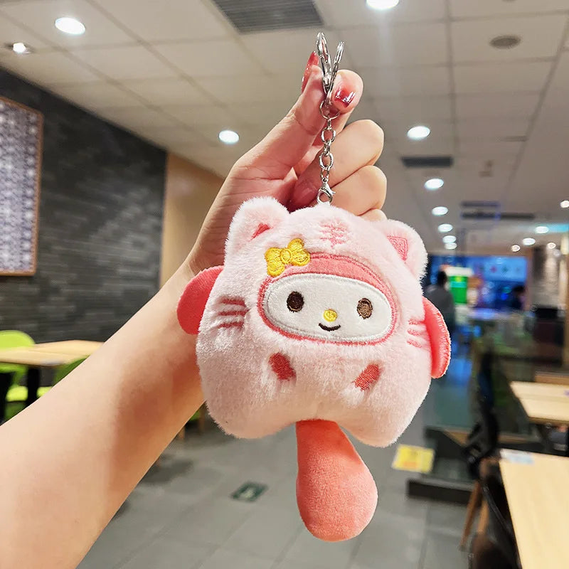 Sanrio Plush Doll Keychain