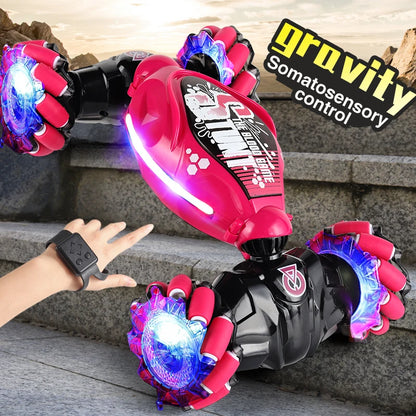 4WD Stunt RC Car LED Light Gesture