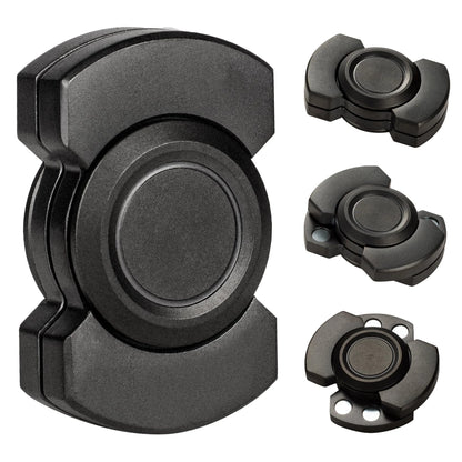 TriSteel Fidget Pro - 3-in-1 Spinner, Slider & Clicker for Stress Relief