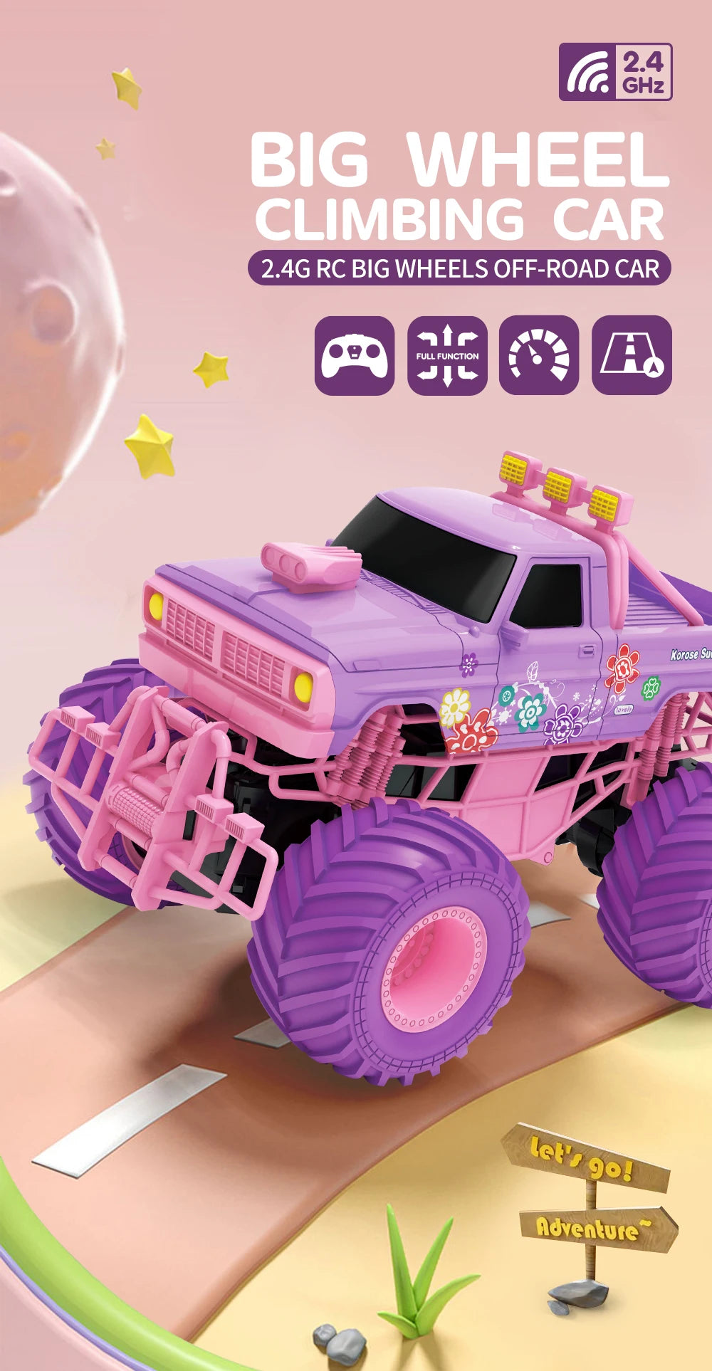 Barbie RC Pink Pickup Truck