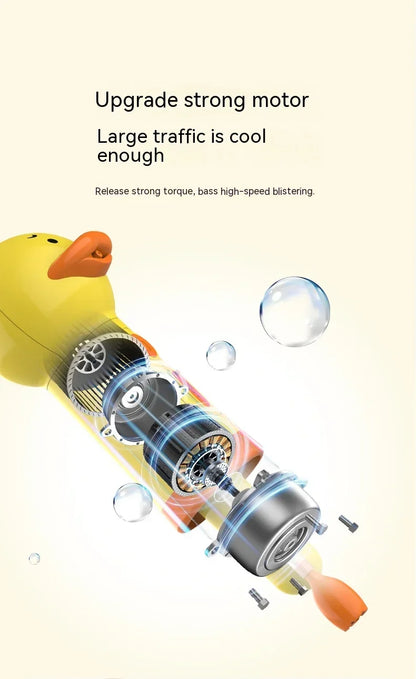 TOUA Yellow Duck Electric Foam Machine