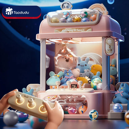 Kids Claw Machine - Coin Operated Toy with Music for Catching Dolls