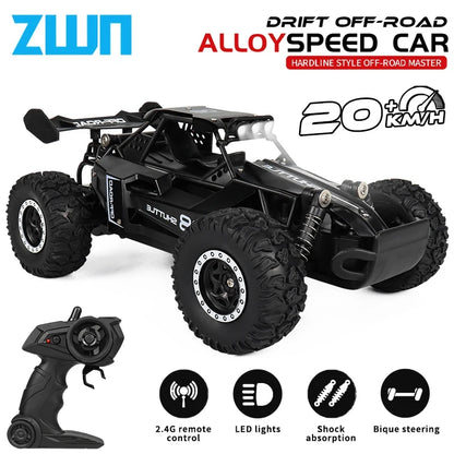 Off-Road RC Car - 2WD Remote Control Climbing Vehicle