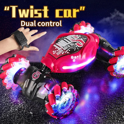 4WD Stunt RC Car LED Light Gesture