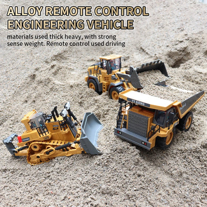 Excavator & Dump Truck - Realistic Construction Vehicle Toys