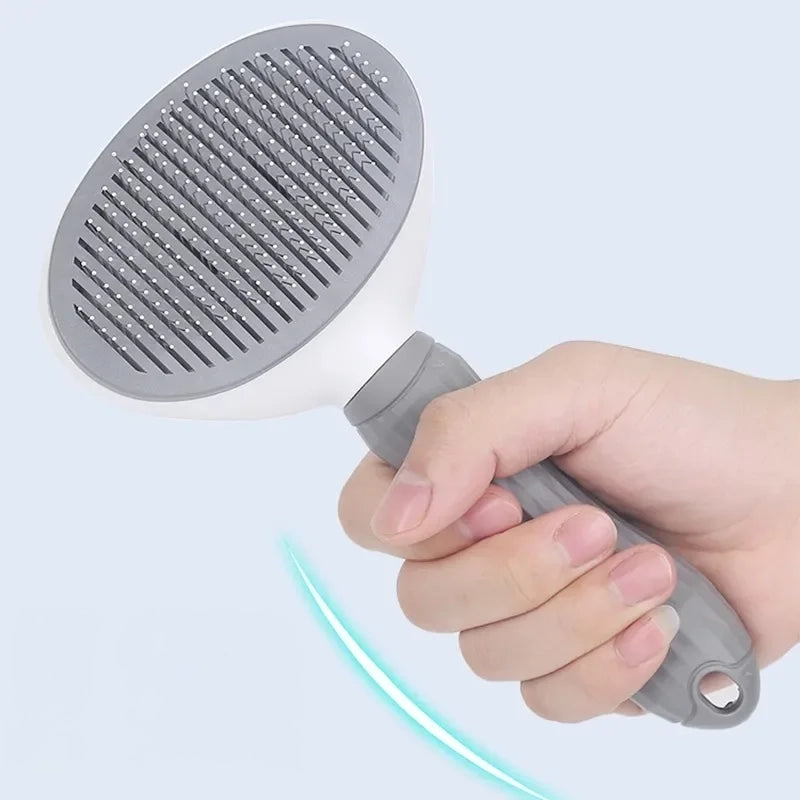 Self-Cleaning Pet Hair Removal Comb