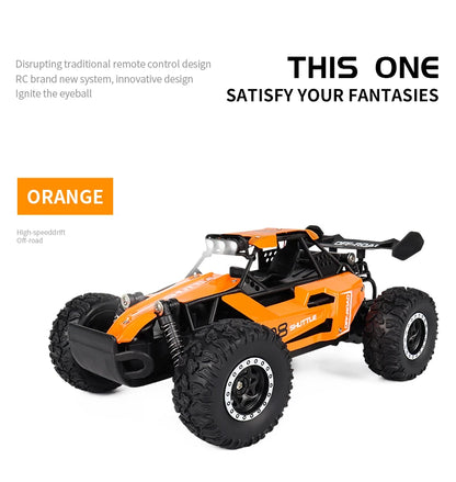 Off-Road RC Car - 2WD Remote Control Climbing Vehicle