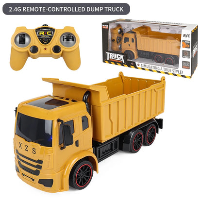 Excavator & Dump Truck - Realistic Construction Vehicle Toys