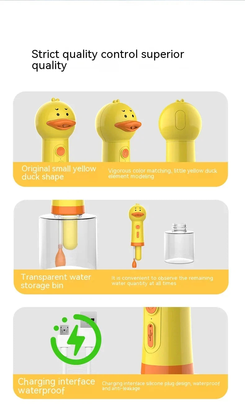 TOUA Yellow Duck Electric Foam Machine